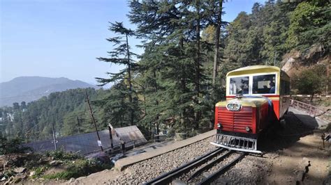 After 2 years, rail motor car service resumes on Kalka-Shimla track ...