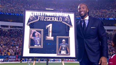 Larry Fitzgerald Jersey Retirement Ceremony - YouTube