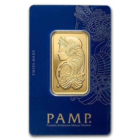 Buy 1 oz Gold Bar - PAMP Suisse Lady Fortuna Veriscan® (In Assay) | APMEX