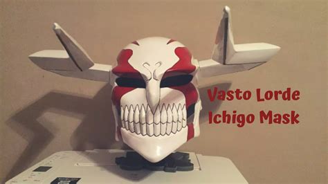 Vasto Lorde Ichigo Mask Review - YouTube