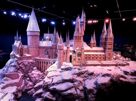 hogwarts castle in the snow, film set props by Sceptre63 on DeviantArt