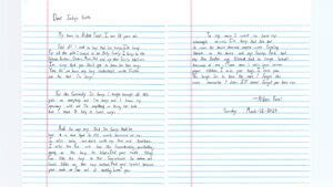 Aiden Fucci penned 'apawlagy' letter to court ahead of life sentence ...