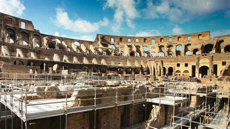 Rome’s Colosseum opens its underground for the first time in its ...