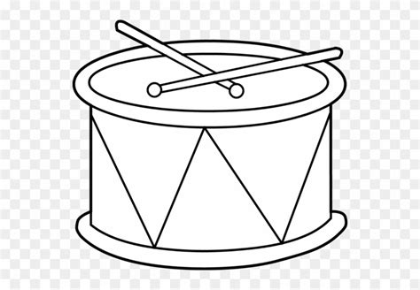 Drum Clipart Black