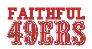 Faithful 49ers San Francisco 49ers Football Car Truck Laptop Decal Die ...