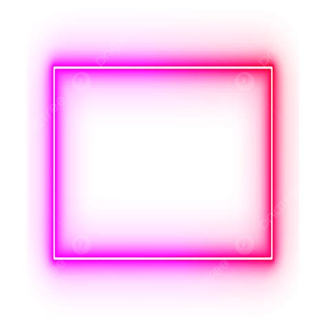 Dual Color Neon Border, Neon Border, Neon Border Transparent, Neon Border Free PNG and Vector ...