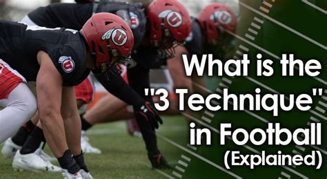 What is the "3 Technique" in Football? (Explained)