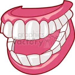 False Teeth Clipart