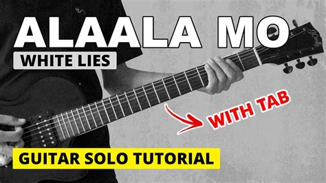 Alaala Mo - White Lies Guitar Solo Tutorial (WITH TAB) - YouTube