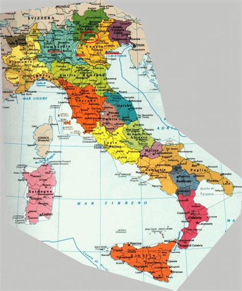 wallpaperew: Map of Italy