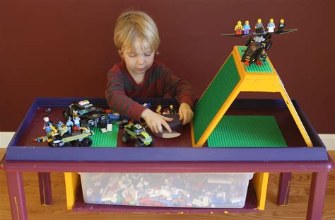 LEGO Table With Integrated Parts Bin : 9 Steps (with Pictures) - Instructables