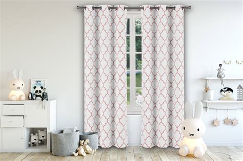 Mattyson Geometric Kids' Blackout Curtains, 84-inches in L, Set of 2 - Walmart.com