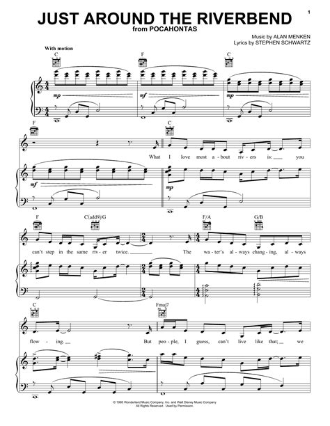 Just Around The Riverbend | Sheet Music Direct