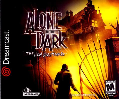 Alone in the Dark: The New Nightmare (2001) Dreamcast box cover art - MobyGames