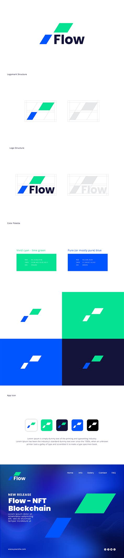 Flow - Logo Redesign, Brand Identity on Behance