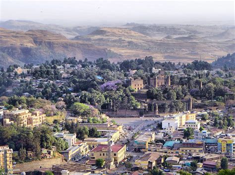 Elevation of Gondar, Ethiopia - Topographic Map - Altitude Map