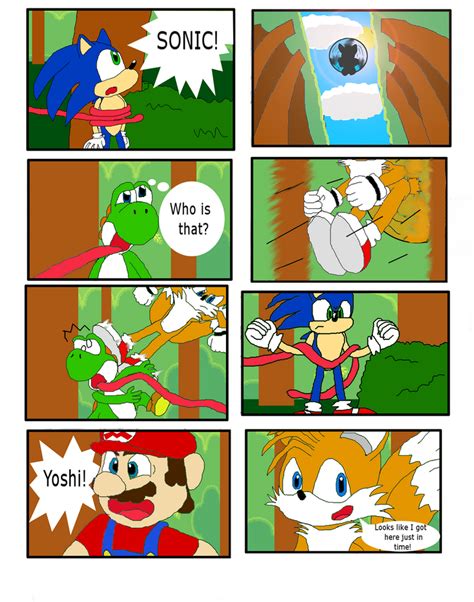 Mario vs Sonic part 6 by Yoshij1had on DeviantArt