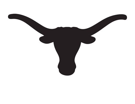 Longhorn clipart stencil, Longhorn stencil Transparent FREE for download on WebStockReview 2024