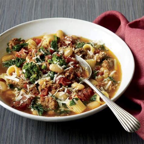 Sausage-and-Broccoli Rabe Stoup | Rachael Ray In Season | Recipe ...