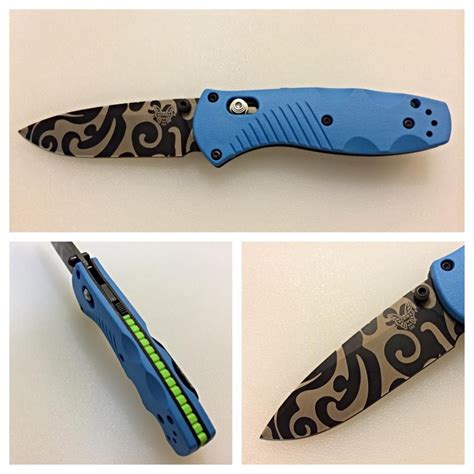 Custom Barrage made via Benchmade's Custom Knife Maker (http://customknife.benchmade.com ...