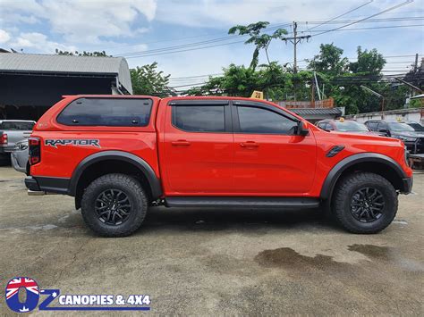 NEXT GEN FORD RANGER & RAPTOR Dual Cab Canopy MY22 - Current - Lift up / Sliding side windows ...