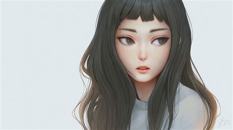 Realistic Anime Girl Drawing