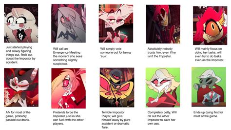 How the Hazbin Hotel Cast play Among Us : r/HazbinHotel