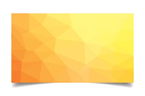 yellow color triangulated background texture vector for business card template 11350136 Vector ...