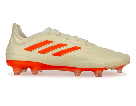 adidas Men's Copa Pure.1 FG Off White/Orange – Azteca Soccer