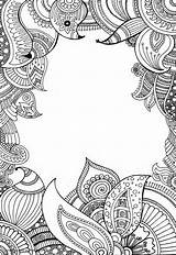 Printable Coloring Pages Abstract sketch template