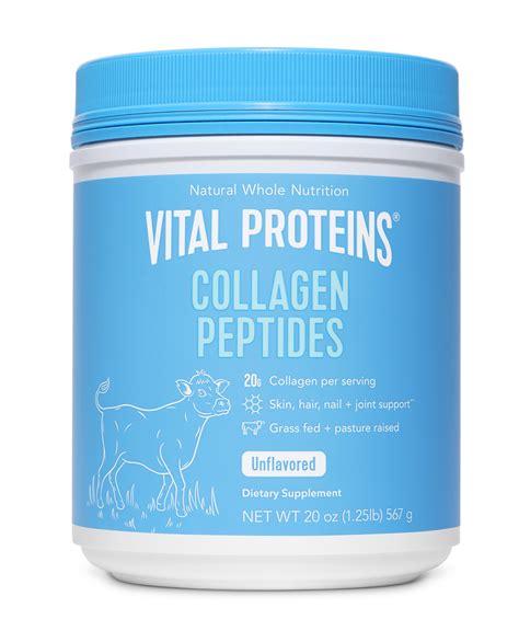 Vital Proteins - Vital Proteins Collagen Peptides, 20g, Unflavored, 20 ...