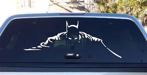 Batman Car window Decal! | Car window decals, Batman car, Window decals