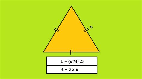 Rumus Menghitung Keliling Dan Luas Segitiga Sama Sisi - Cilacap Klik