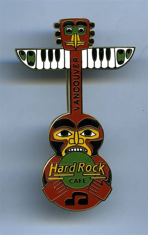 Vancouver - Hard Rock Cafe Guitar Pin Hard Rock, Sport Team Logos, Sports Team, Rock Cafe ...