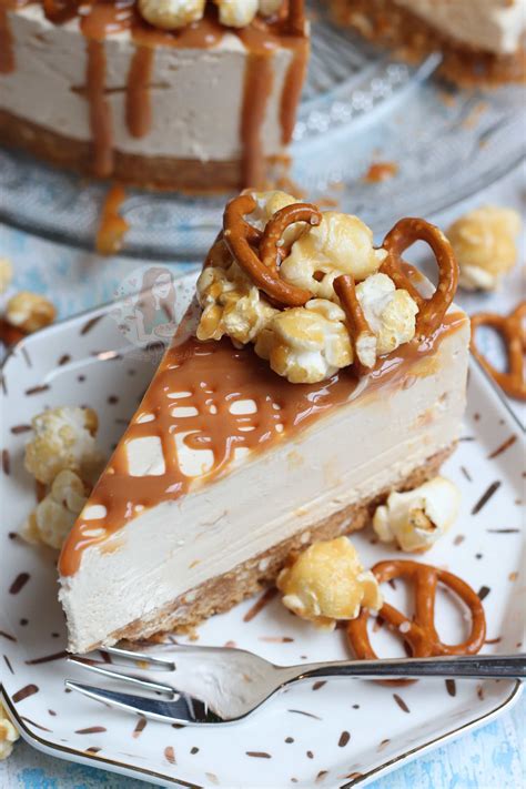 No-Bake Salted Caramel Cheesecake! - Jane's Patisserie