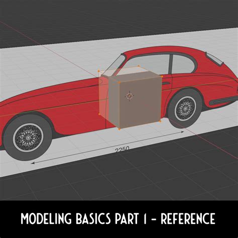 1-minute Car Modeling Basics Part 1 - Reference — Blender Secrets