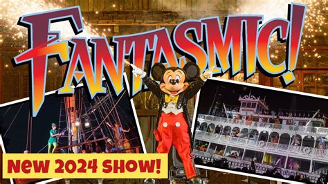 NEW Disneyland Fantasmic 2024 | Full Show in 4K | Blue Bayou Dining ...