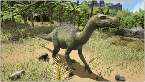 Ark Iguanodon Guide (Abilities, Taming, Food, Saddle, Breeding, Drops & Location) - ProGameTalk