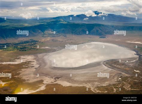 Ngorongoro crater with Lake Magadi, Tanzania, Africa Stock Photo - Alamy