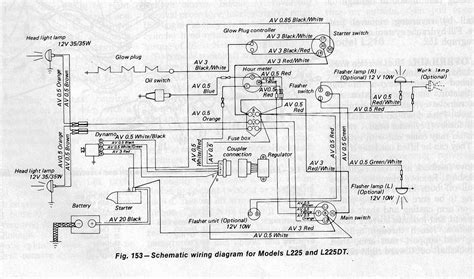 Kubota Tractor L 4330 Diesel Ignition Switch Wiring Diagram