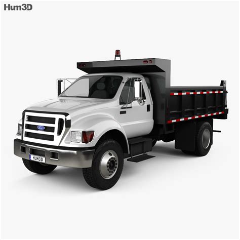 Ford F-650 / F-750 Dump Truck 2014 3D model - Vehicles on Hum3D