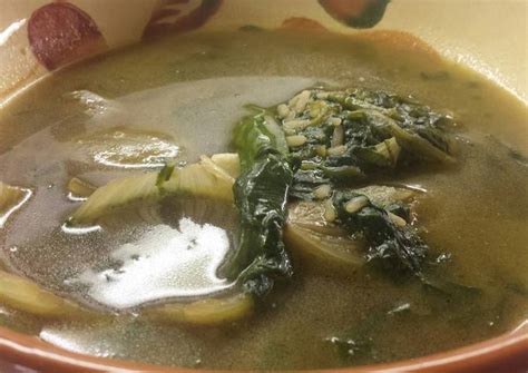 Recipe of Quick Rice and Spinach Soup - supertcc.com