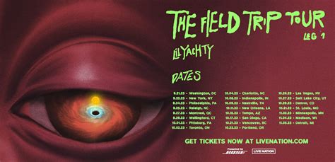 LIL YACHTY ANNOUNCES THE FIELD TRIP TOUR ‘23