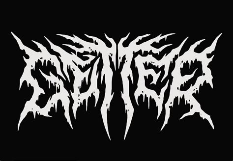 getter vectorized Metal Typography, Metal Font, Metal Band Logos, Metal Bands, Black Metal, Lil ...