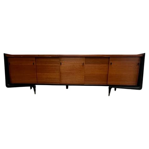 1950s Masterful Credenza Art Mexican Modernism by Eugenio Escudero + Pablo Romo For Sale at 1stDibs