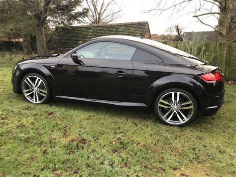 2016 Audi TT 2.0 TFSI S Line, Black, Only 10,000 miles