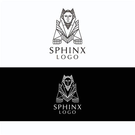 Sphinx logo design icon template 12649931 Vector Art at Vecteezy