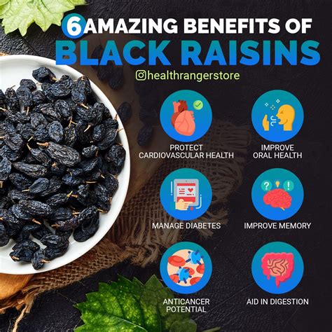 6 Amazing Benefits Of Black Raisins | Health and wellness, Health, Nutrition