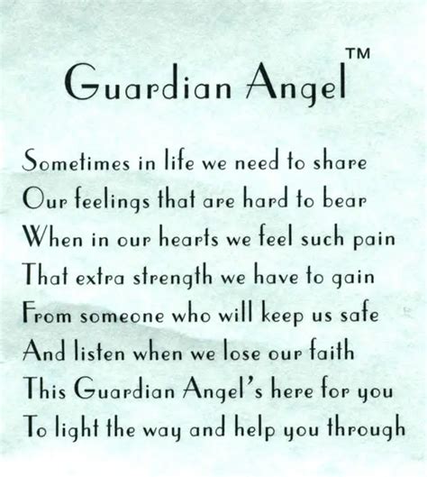 Guardian angel Poems