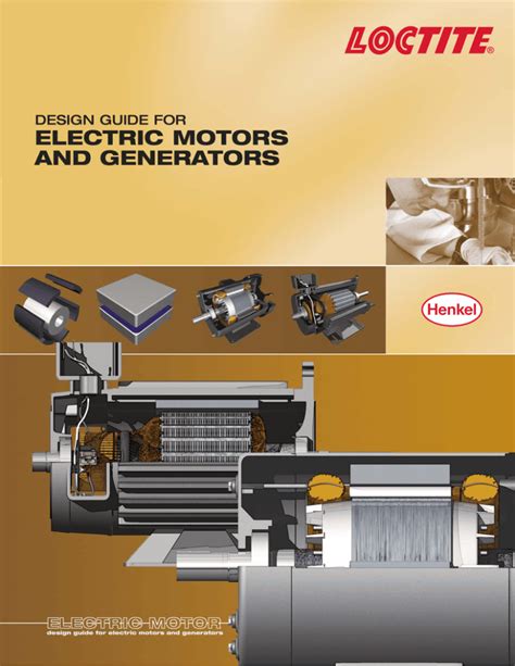 design guide for electric motors and generators